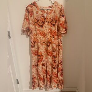 Mason & Belle Dayton Puff Sleeve Dress - XL